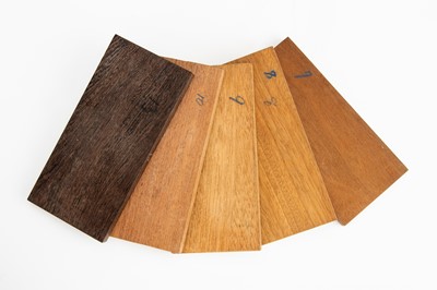 Lot 188 - An Unusual Set of 'Burma Timber Samples'