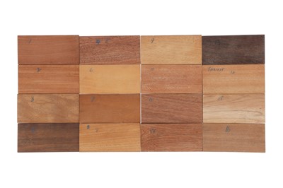 Lot 188 - An Unusual Set of 'Burma Timber Samples'