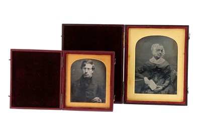 Lot 28 - 1 Quarter Plate and 1 Sixth Plate Daguerreotype by Antoine Claudet