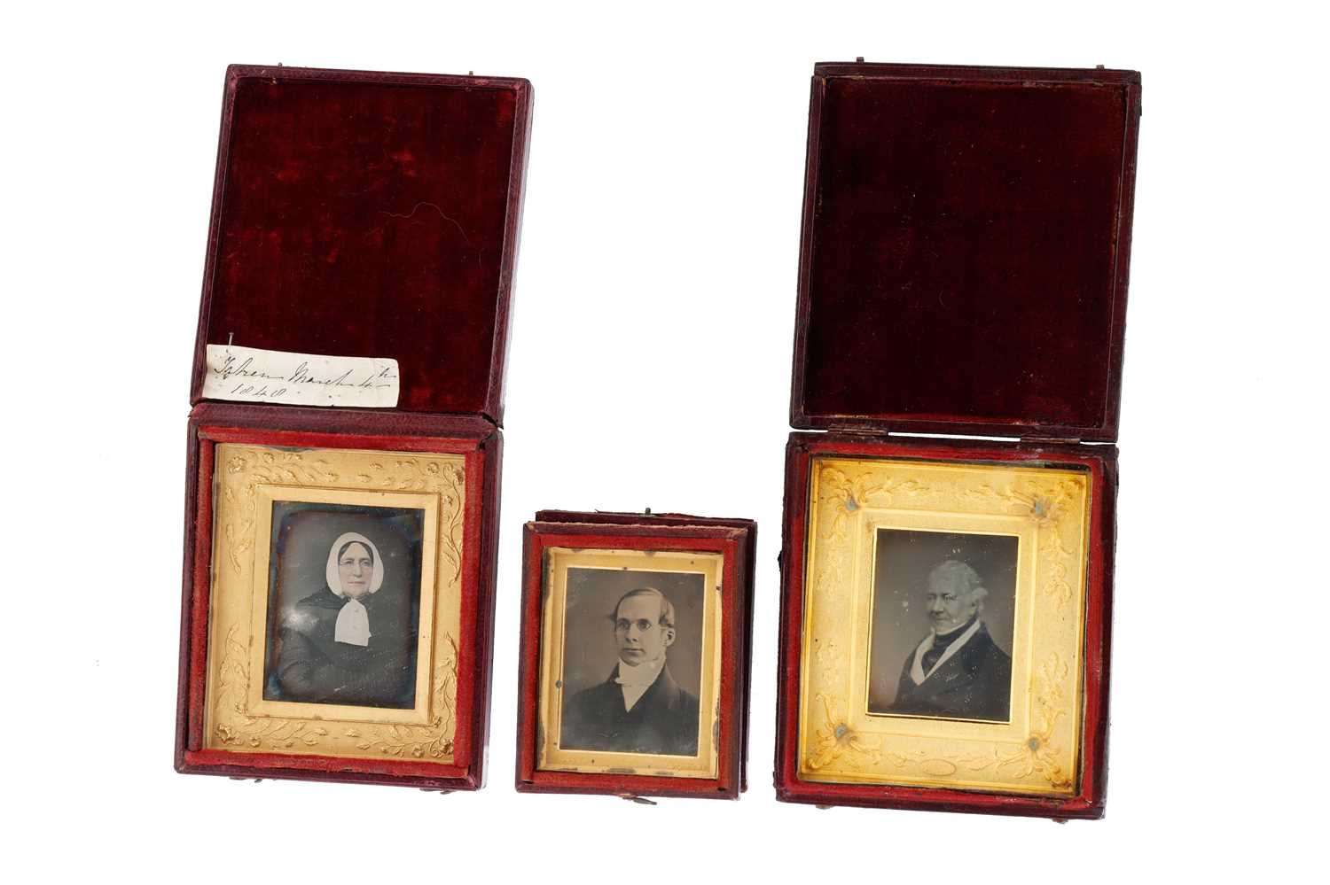 Lot 4 - Daguerreotype Portraits Beard Patentee