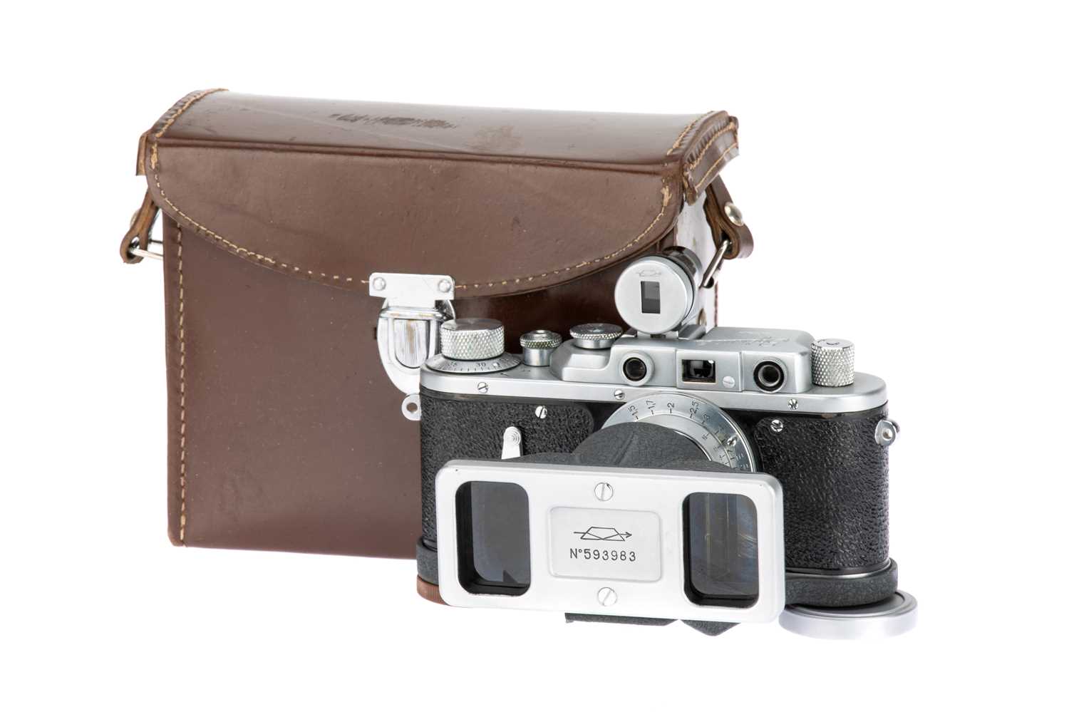 Lot 93 - A Zorki 2 Stereo Rangefinder Camera