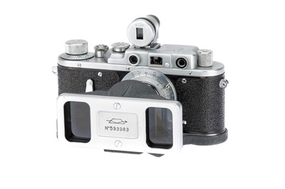 Lot 93 - A Zorki 2 Stereo Rangefinder Camera