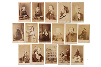 Lot 112 - Collection of Carte de Visite Photographs of Notables