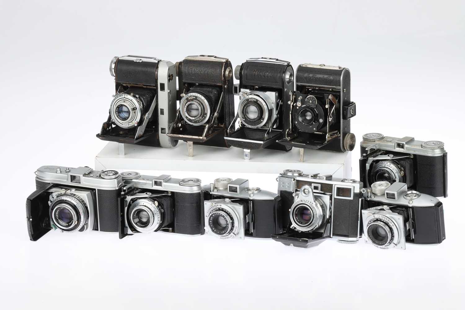 Lot 210 - A Selection of 35mm Folding Cameras