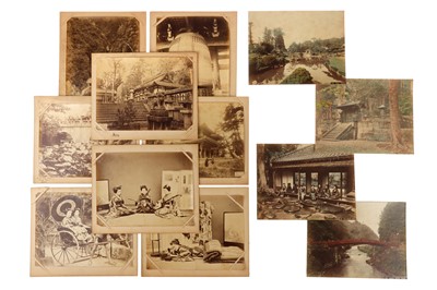 Lot 91 - Collection of Albumen prints of Japan