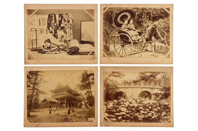 Lot 91 - Collection of Albumen prints of Japan