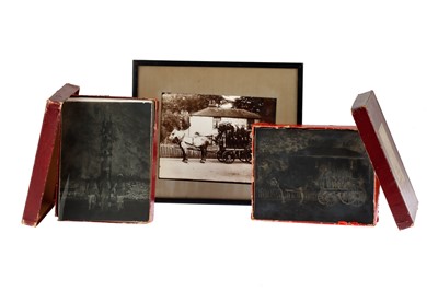 Lot 59 - Glass Plate Negatives of HUDC Fire Brigade