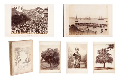 Lot 94 - Album of Bombay, Ceylon and Sydney Photographs