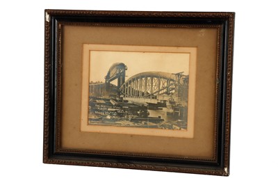 Lot 57 - Photographs of The Construction of Royal Albert Bridge Saltash