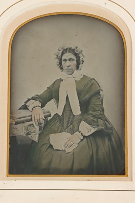 Lot 44 - Whle Plate Ambrotype Portrait of a Seated Woman