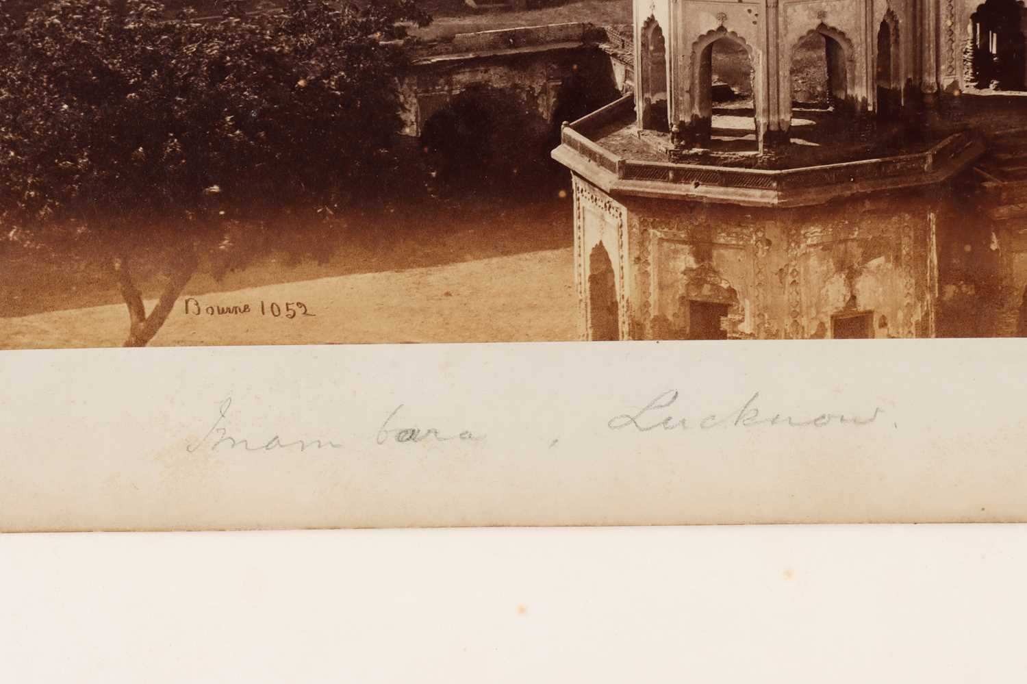 Lot 63 - The Great Imambarah at Lucknow, 1865, Photograph by Samuel Bourne