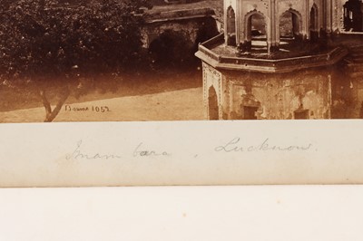 Lot 5 - The Great Imambarah at Lucknow, 1865, Photograph by Samuel Bourne
