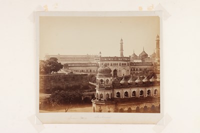 Lot 5 - The Great Imambarah at Lucknow, 1865, Photograph by Samuel Bourne