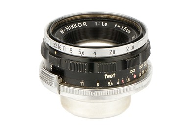 Lot 316 - A Nikon W-Nikkor f/1.8 35mm Lens