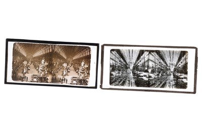 Lot 139 - Glass Stereoviews of Crystal Palace