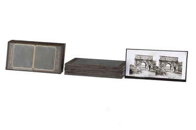 Lot 140 - Glass Plate Stereoviews of Italy & Switzerland