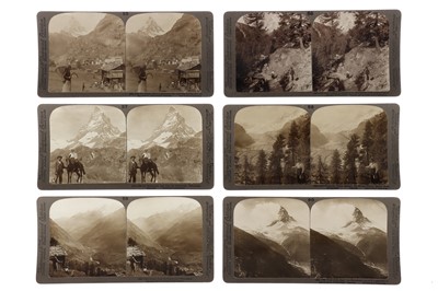 Lot 145 - Stereoviews of Switzerland by Underwood and Underwood