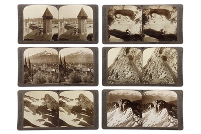 Lot 145 - Stereoviews of Switzerland by Underwood and Underwood