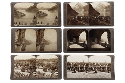 Lot 145 - Stereoviews of Switzerland by Underwood and Underwood
