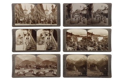 Lot 145 - Stereoviews of Switzerland by Underwood and Underwood