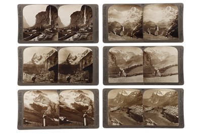 Lot 145 - Stereoviews of Switzerland by Underwood and Underwood