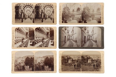 Lot 146 - Stereoviews of Spain by Underwood & Underwood
