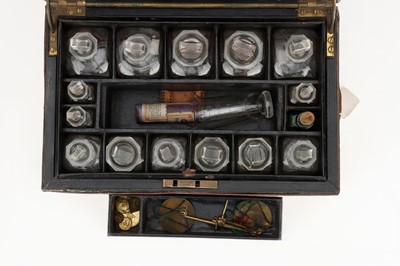 Lot 33 - A Travelling Medicine Chest