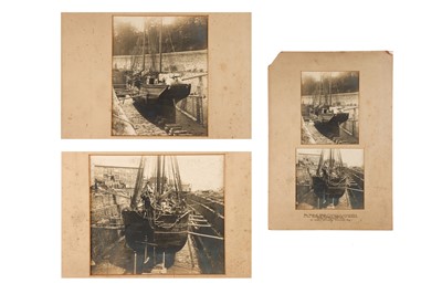 Lot 75 - Photographs of Early Shipping