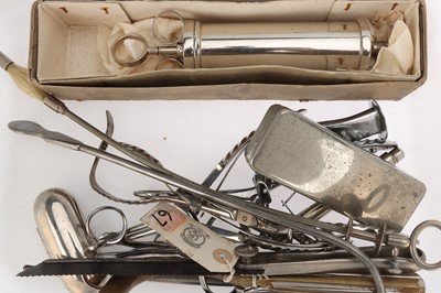 Lot 667 - A Large Collection of Various Surgical Instruments