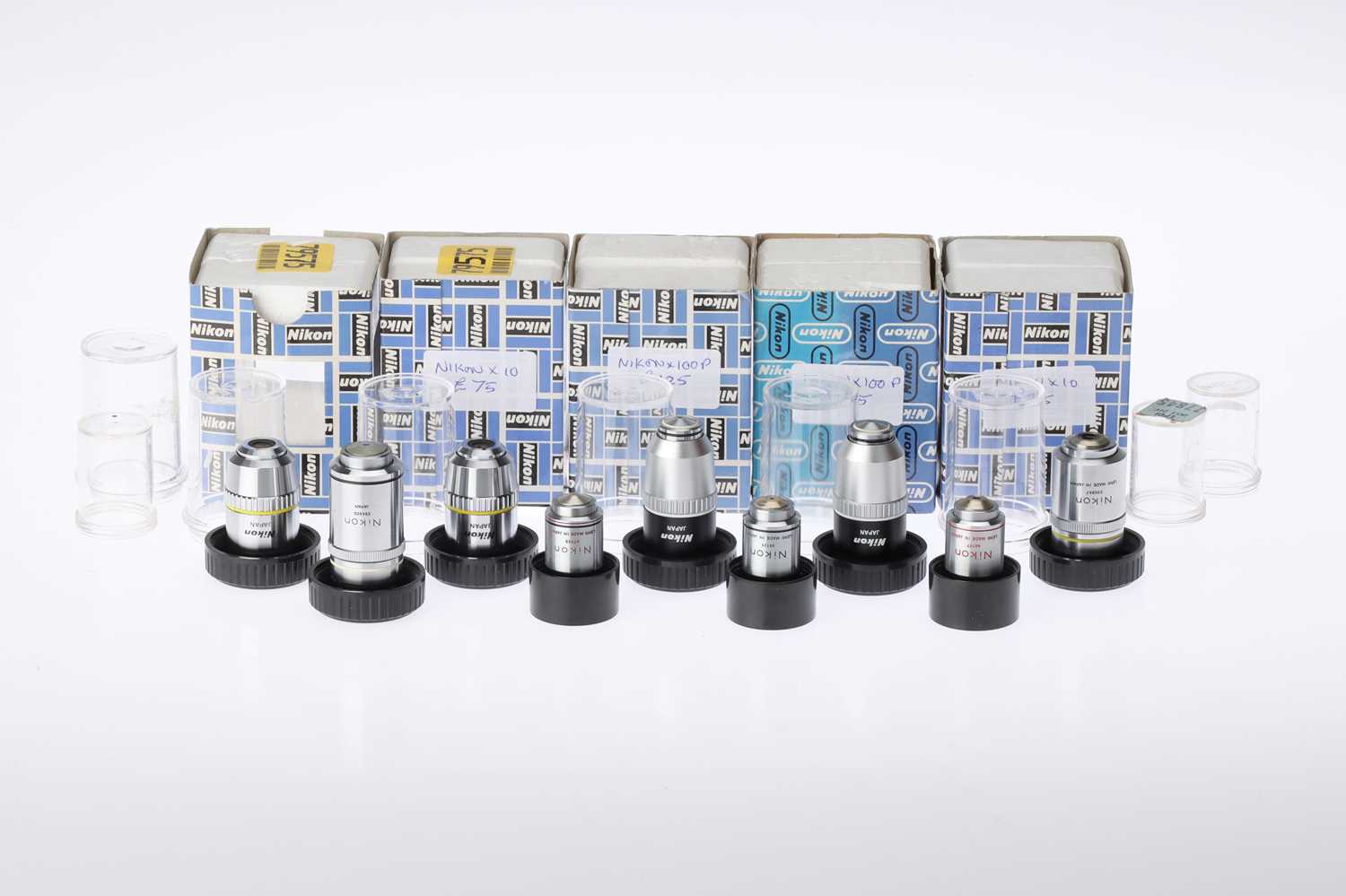 Lot 612 - Collection of Boxed Nikon Microscope