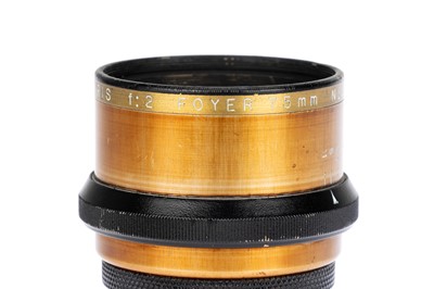 Lot 222 - A Kinoptik Foyer Apohromat f/2 75mm Lens