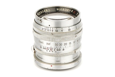 Lot 320 - A Nikon Nikkor-P.C f/2 85mm Lens