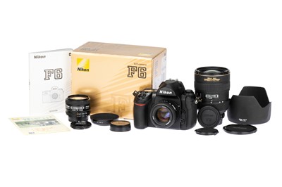 Lot 101 - A Nikon F6 35mm SLR Camera Outfit