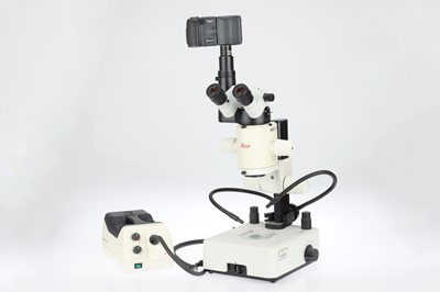 Lot 602 - Leica ILD MZ8 Binocular/Trinocular Microscope