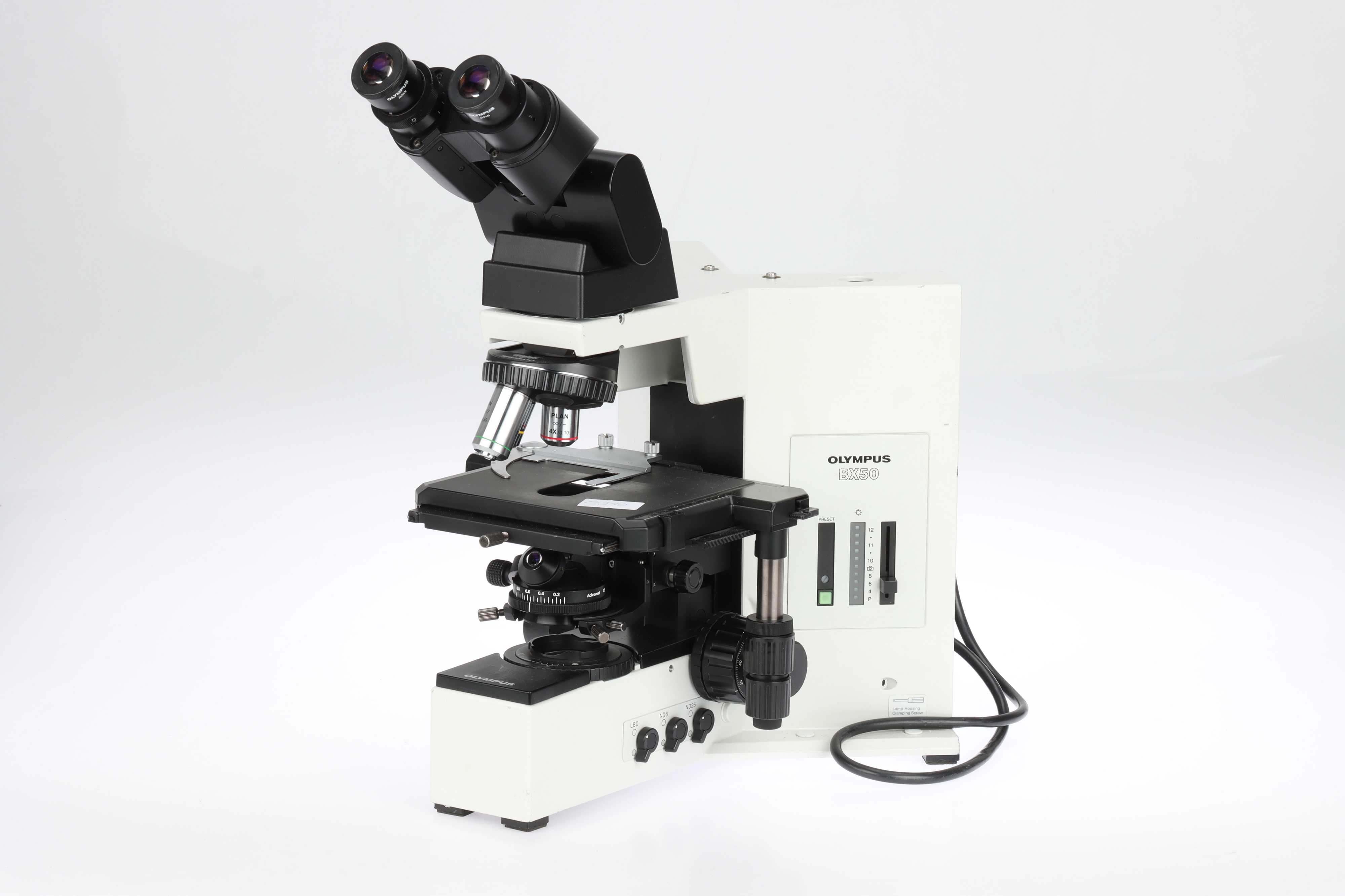 Lot 607 - Olympus BX50 Binocular Microscope,