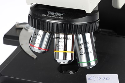 Lot 607 - Olympus BX50 Binocular Microscope