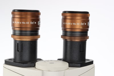 Lot 599 - Leica DMLS Binocular Microscope