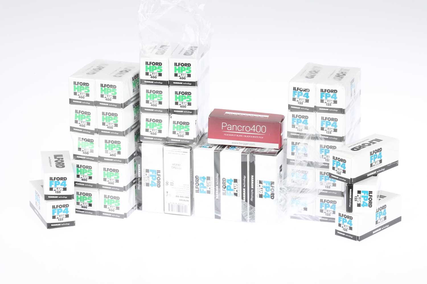 Lot 484 - A Selection of Ilford 120 Medium Format Film