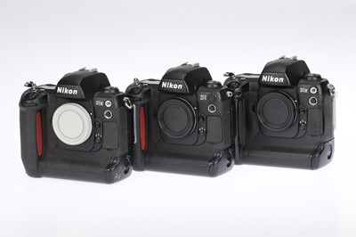 Lot 100 - Three Nikon D1 DSLR Bodies