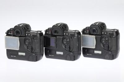 Lot 100 - Three Nikon D1 DSLR Bodies