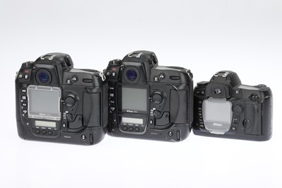 Lot 101 - Three Nikon DSLR Bodies