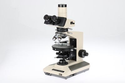 Lot 593 - Olympus BH-2 Polarising Trinocular