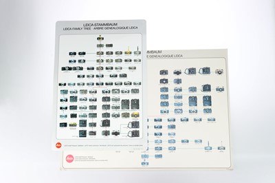 Lot 39 - Two Leica Family Tree Advertising Posters