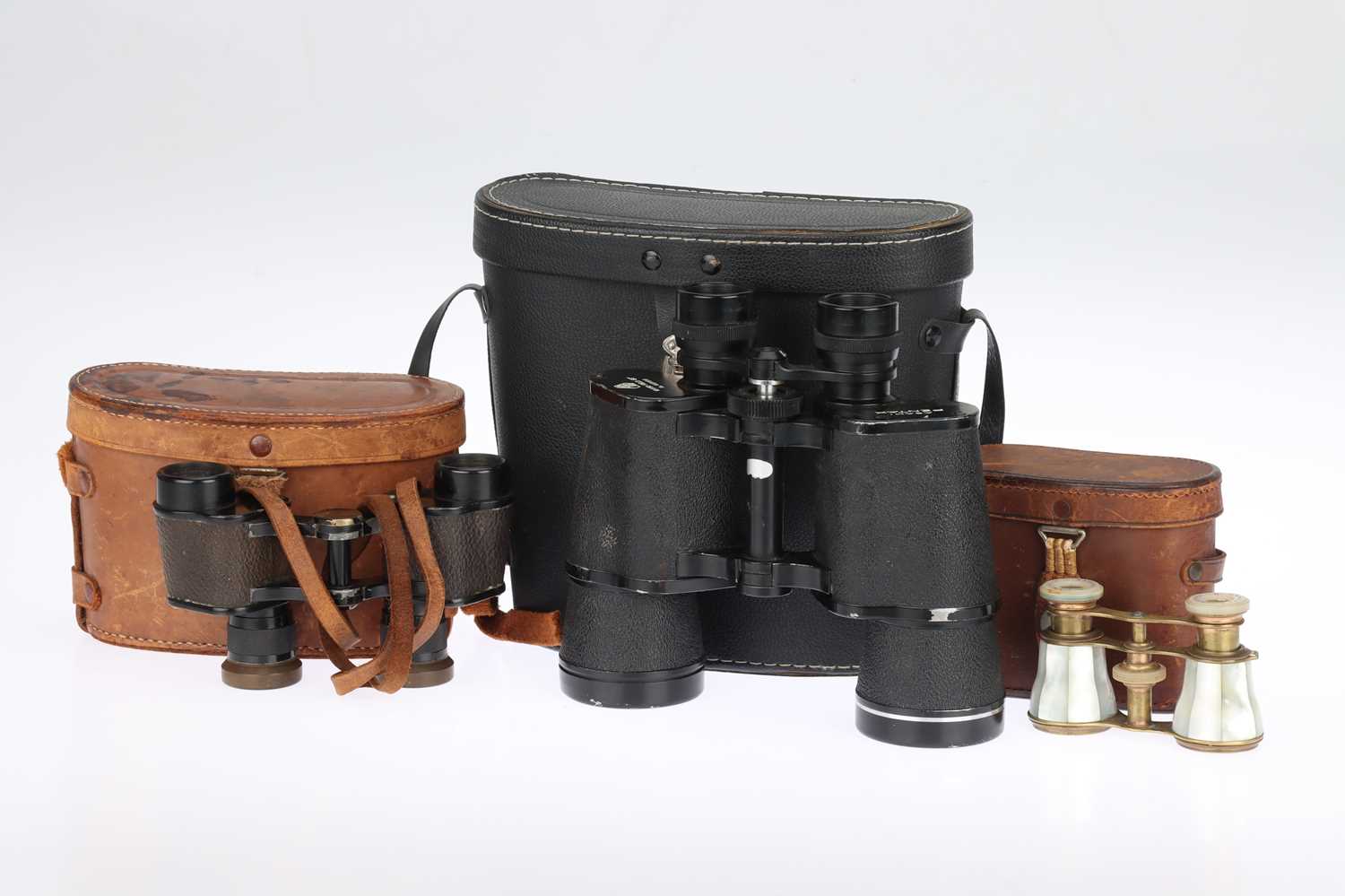 Lot 642 - Asahi Pentax 10 x 50 and Nikko Orion 6 x 24 Binoculars