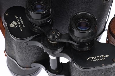 Lot 642 - Asahi Pentax 10 x 50 and Nikko Orion 6 x 24 Binoculars