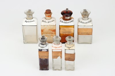 Lot 671 - Collection of European Chemist Bottles