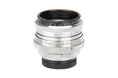 Lot 223 - A Hugo Gorlitz Primoplan f/1.9 75mm Lens