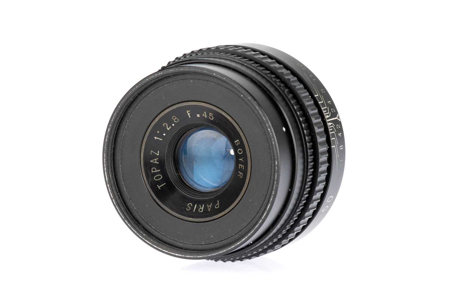 BOYER Paris TOPAZ f6.3 185mm triplet large format lens 4x5