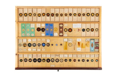 Lot 121 - A Very Large Cabinet of Good Microscope Slides