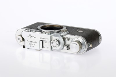 Lot 45 - A Leica III 35mm Rangefinder Camera